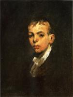 George Wesley Bellows - Head of a Boy aka Gray Boy